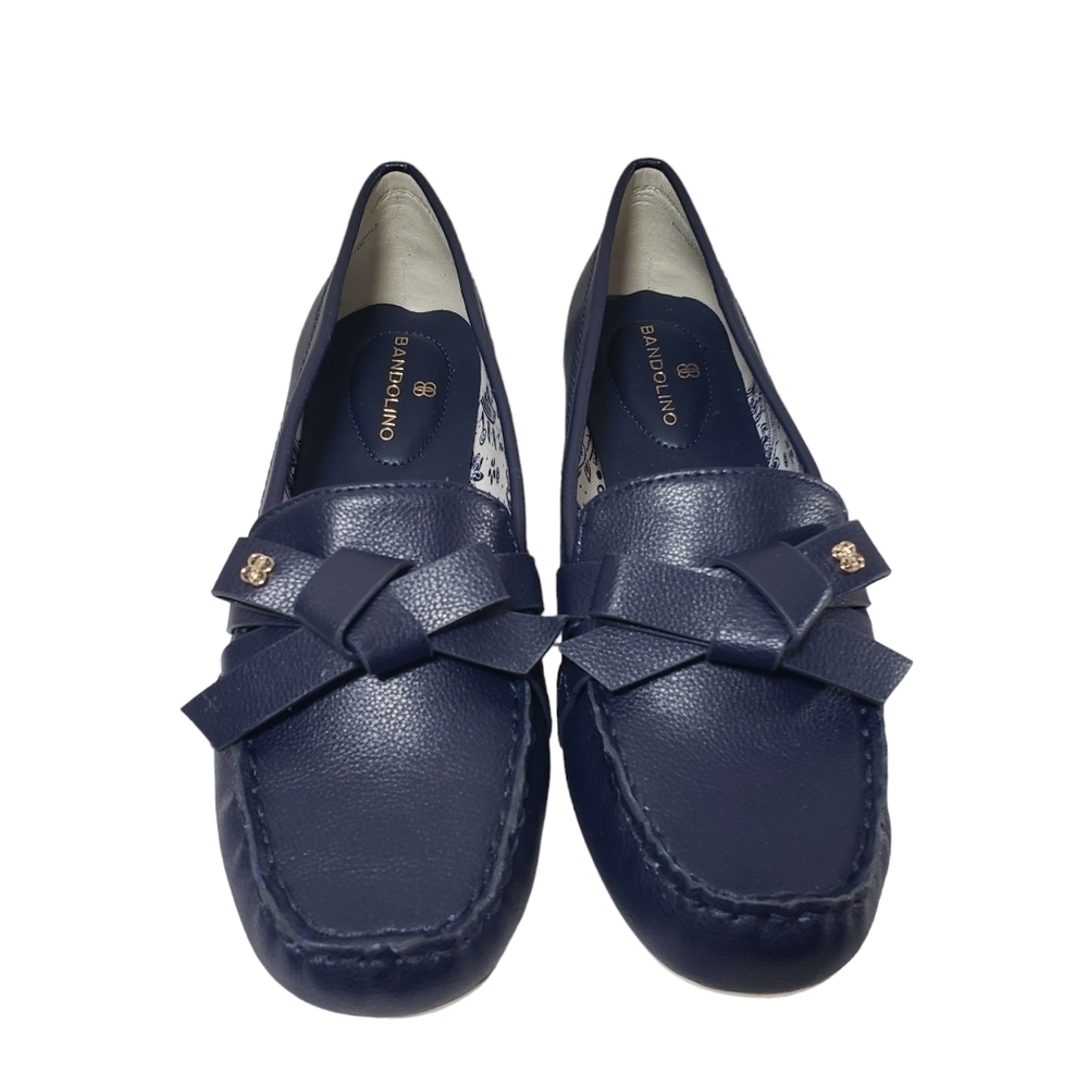Bandolino VYola3 Dark Blue Flats Sz 7M - Picture 3 of 11